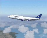 Project Opensky Boeing 747-400 Passenger For Fs2004 Exclusively Painted In Livery Of Aerol — 1