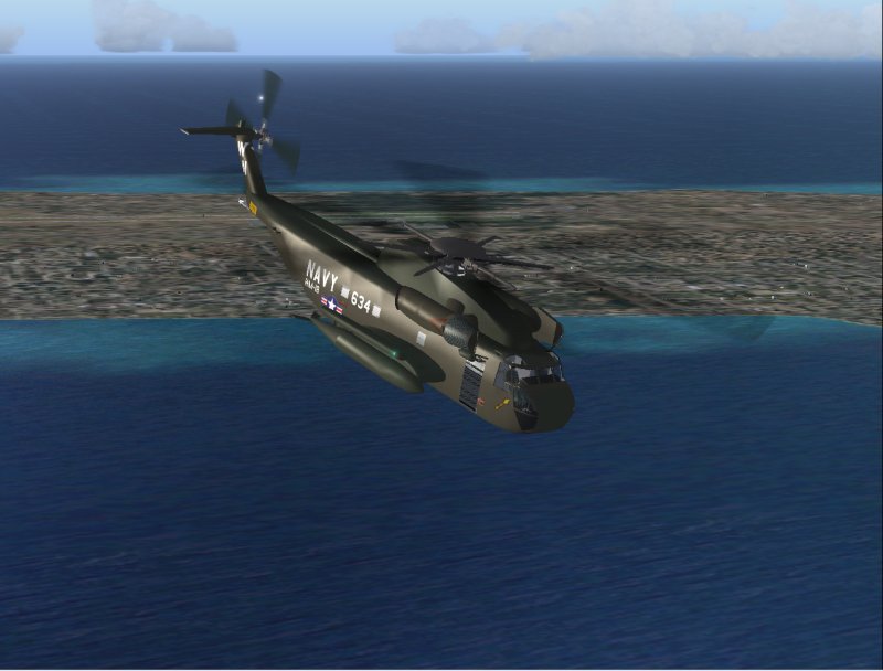 Sikorsky Rh-53D Sea Dragon Minesweeping Helicopter Of The U.s