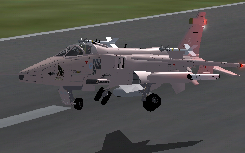 Ap Designs Jaguar, Desert Cam Textures Exclusively This Depicts A Raf Jaguar, Gr3, In Dese — 1