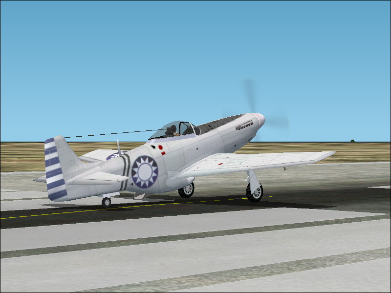 Fs2004 P-51D Taiwan Air Force Usually When You Think About Mustang Users, You Think About — 1