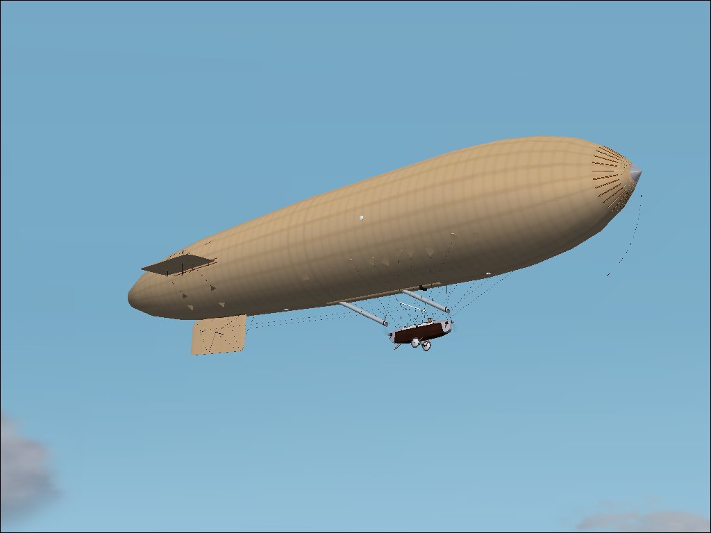 Fs2002/Flightsim Fs2004/Fs9 Unreal Aviation Enterprise Airship V2