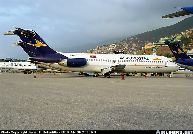 Fs2004 Aeropostal Douglas Dc-9-32 , Registration Yv-47C