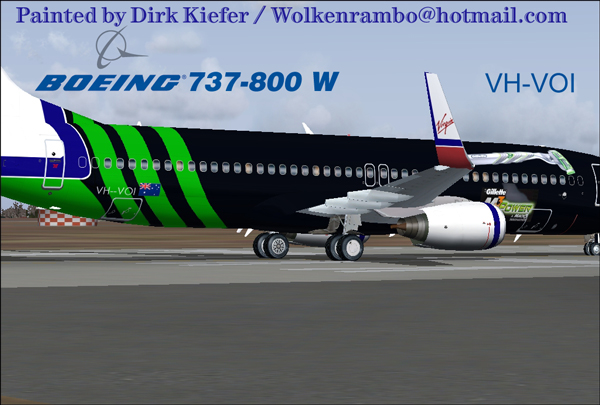 Thank You For Downloading My Brand New Virgin Blue Boeing 737-800W In Special Gillette Log