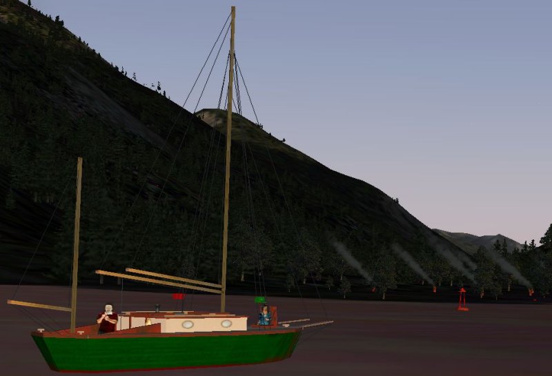 Kff2 === Sandmanns Hideaway === Misty Fjords Scenery, Fs2004 I Made This Scenery In Misty
