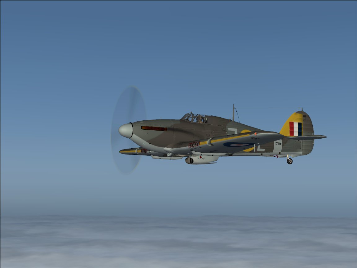 Sea Hurricane For Flightsim Fs2004/Fs9