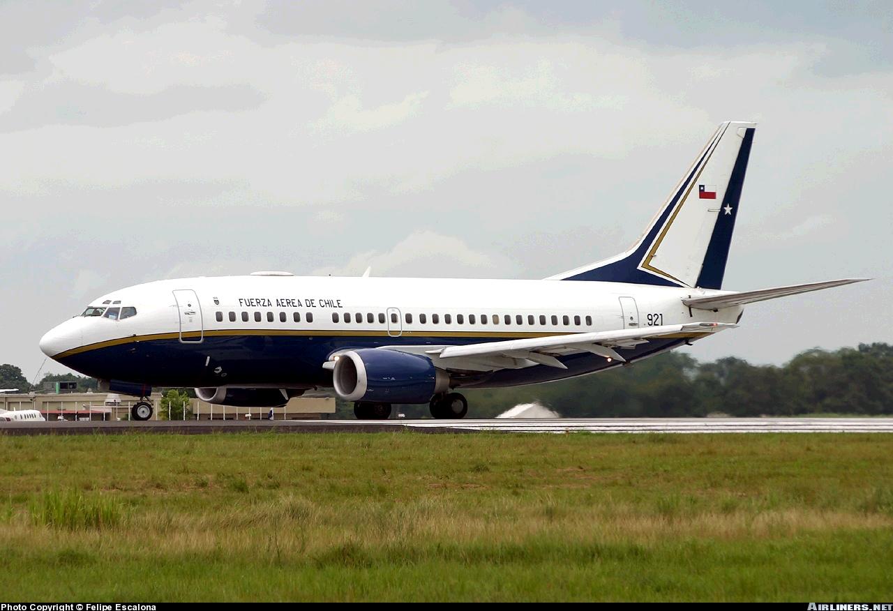 Fs2004 Aircraft Boeing 737-58N Adv, Registration 921, Fach-Presidencial Boeing 737-500 Thi