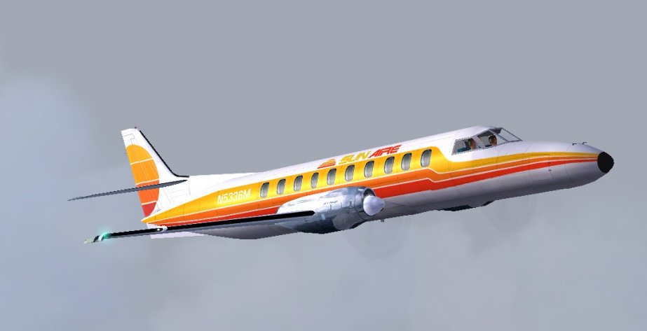 Fs2004 Fairchild Metroliner Sun Aire Original By Jon Murchison
