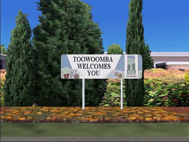 Flightsim Fs2004/Fs9 Scenery Toowoomba - Queensland, Australia These Files Upgrade The Msf
