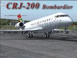 Fs2004 Posky Crj-200 South African Airlines This Aircraft Is Made By : Project Open Sky Mo