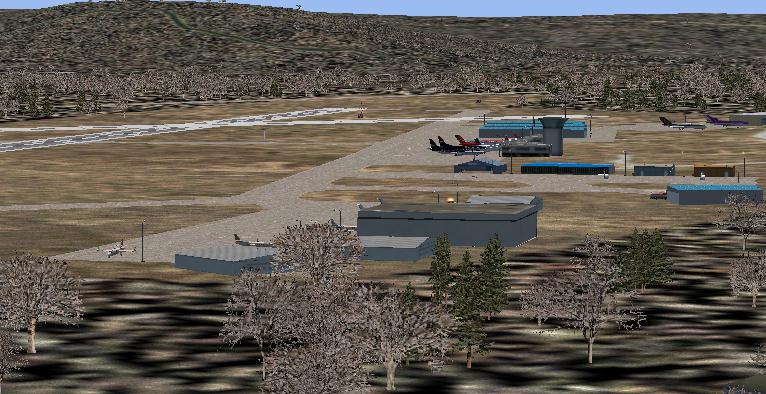 Fs2004 Scenery-Elmira/Corning Regional Airport Serves Elmira And Chemung County And Is Own