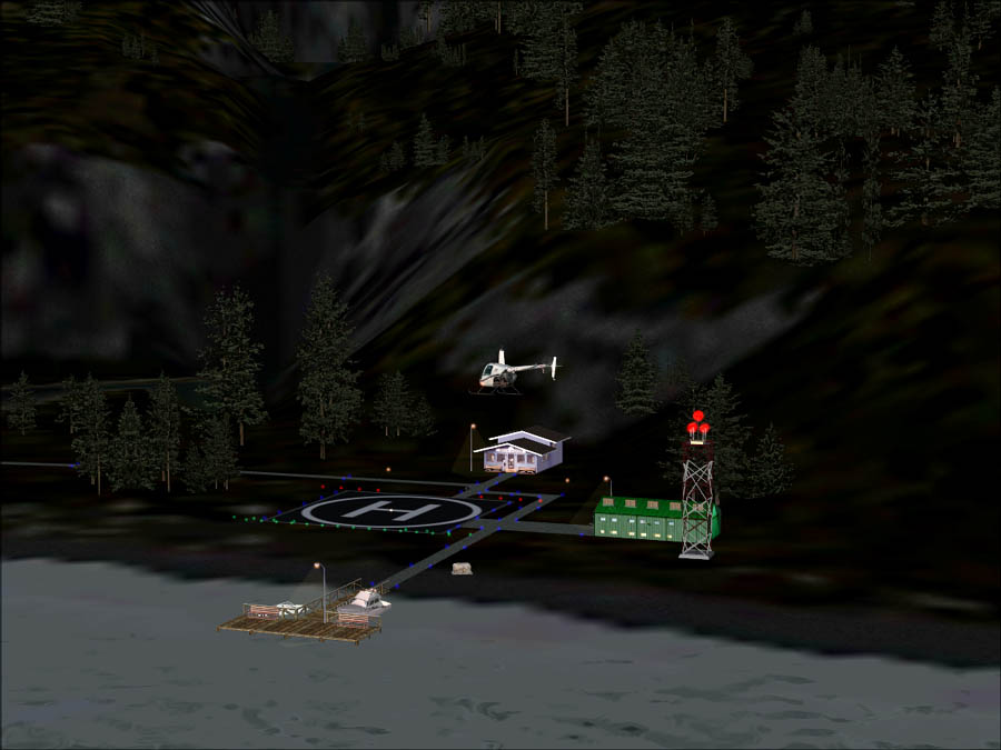 Fs2004 Scenery - This File Adds 1 New Airport And 1 New Helipad To Canadian Mountain Parks