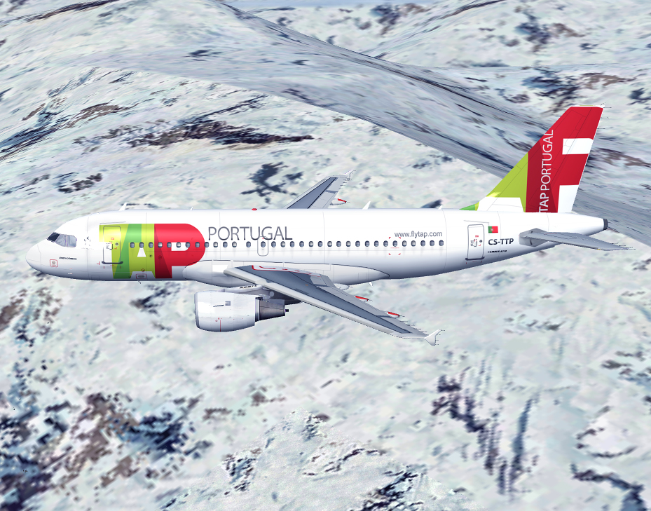 Fs2004 Tap Portugal Airbus A319-111 N/C Ifdg Is Proud To Present The Airbus A319