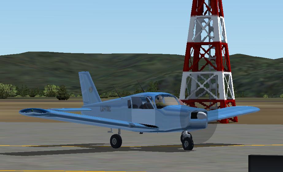 Piper_Cherokee_N7Trc1 Was Created Using Fsds2.24 And Uses Standard Ms Instruments Gauges F