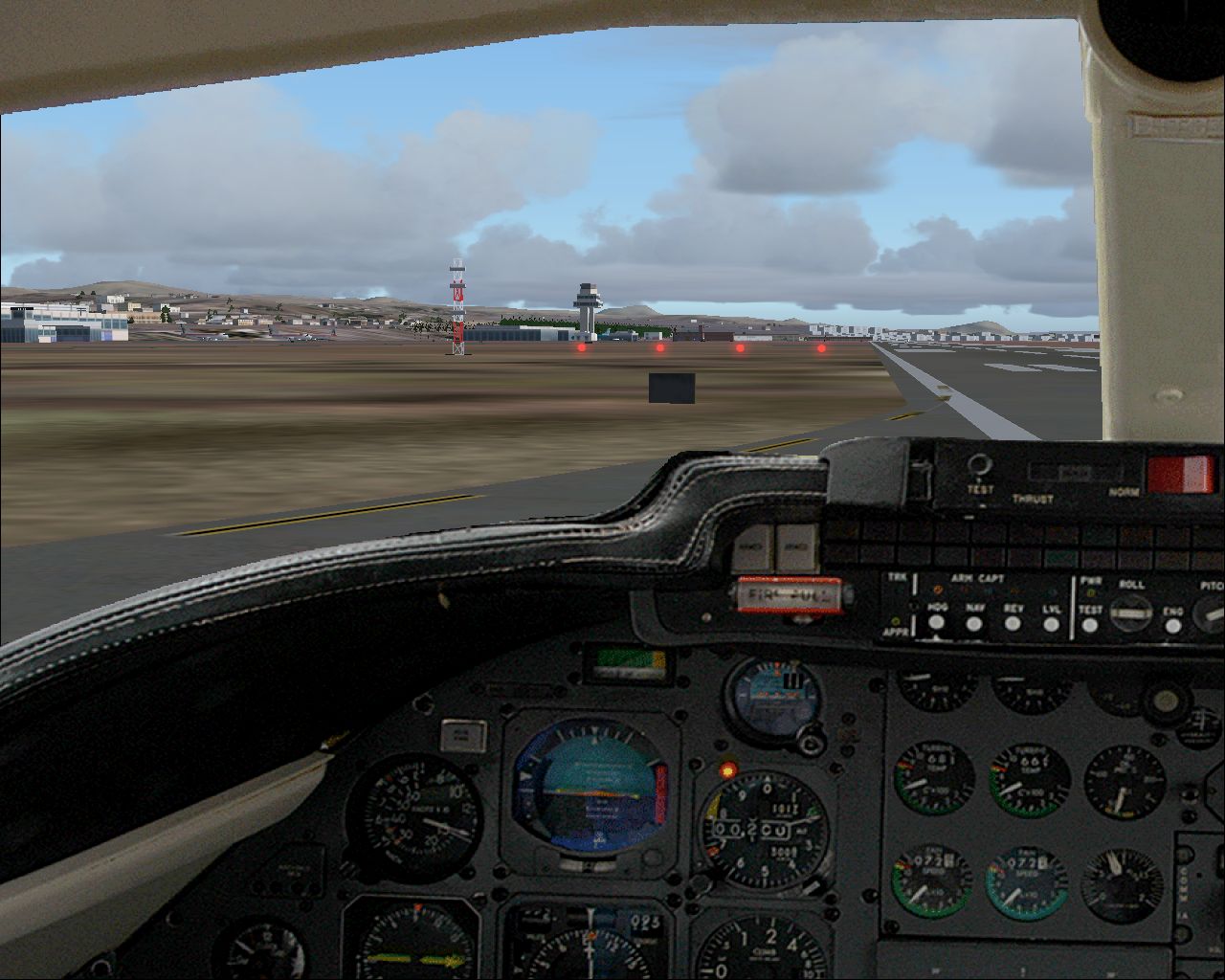 Photoreal Panel Learjet-35 Version2 Specially Made And Exclusively Usable For Mike Stones