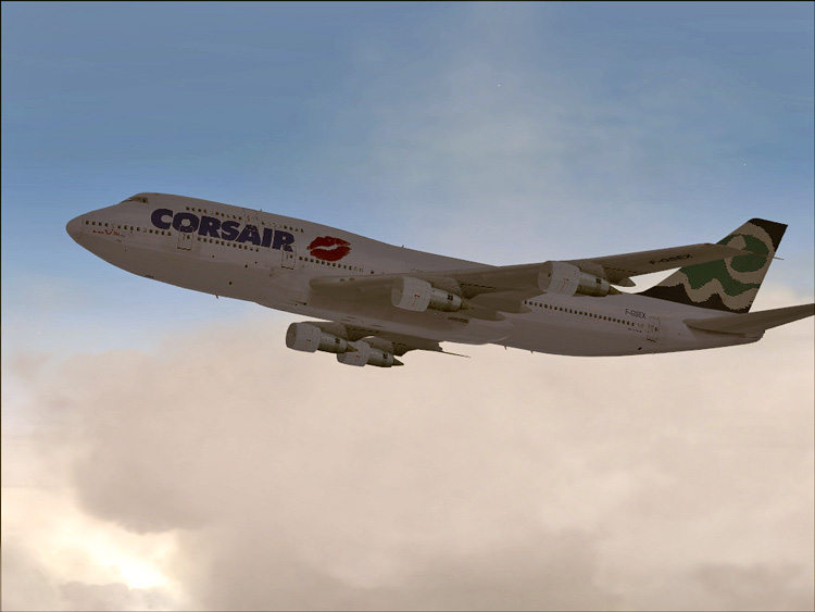 This Repaint Is Of The Wonderful Project Opensky 747-300 Gmax Http://Www.projectopensky.co