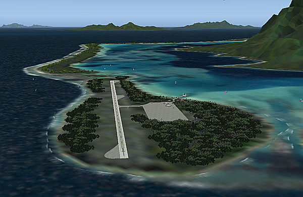Bora Bora Airport V9.5 Addon Scenery For Microsoft Flight Simulators Fs2004 Bora Bora Airp