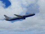 Ai Aardvarks Boeing 767-300 In United Airlines Brand-New Livery, For Ai Traffic, And Paint