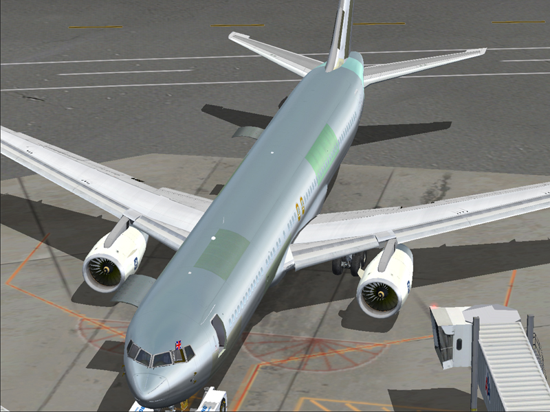 Posky 767-300 V4 For Fs2004 A Repaint Of The Posky 767-300 V4 Trying To Look Like Bare Met