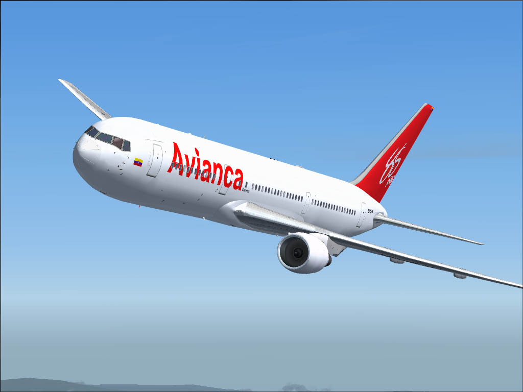 Fs2004 Project Open Sky Avianca 767 85 Years Livery Of Avianca Colombia Special 85Th Anniv
