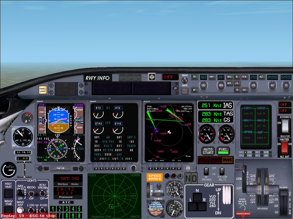 Learjet 35 - Fuerza Aerea De Chile Textures Repaint Luis Oliva Barrera - Este Es Un Repint