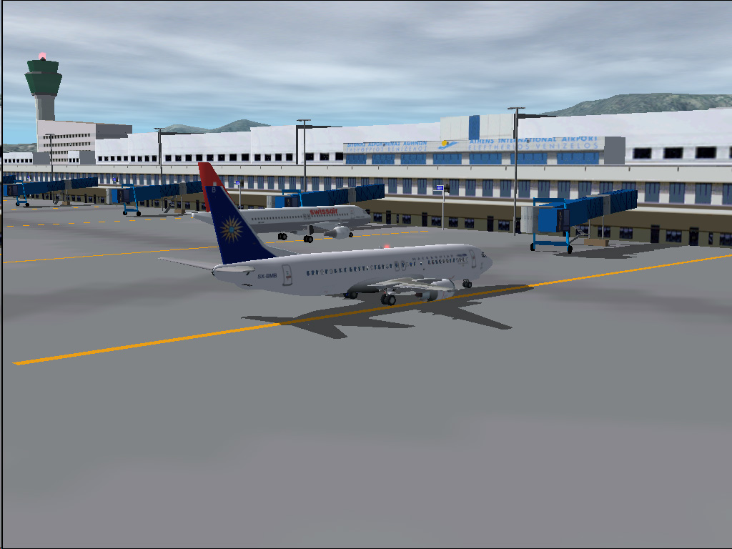 Afcad File For The Lgav Athens Airport For Microsoft Flight Simulator 2002 By Daniel Nole