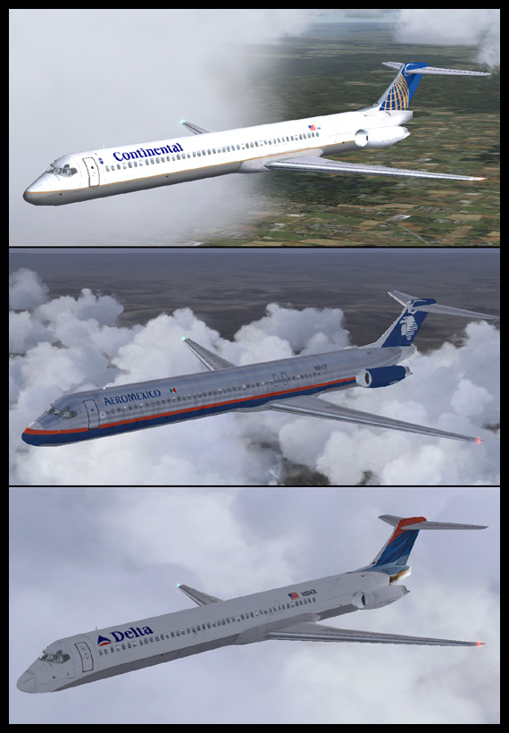 This Download Replaces The Default, Fictional Mcdonnell-Douglas/Boeing Md-83 Ai-Airlines (