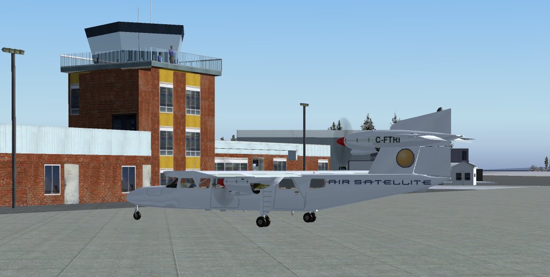 Cybc Version 1.0 January2005 Baie-Comeau(Cybc) Airport Quebec, Canada For Microsoft Flight