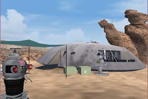Flight Simulator 2004 Lost In Space Crash Site Scenery