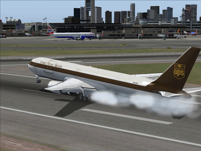 Posky 767-300 V4 For Fs2004 A Repaint Of The Posky 767-300 V4 In A Fictional Aurigny Colou — 1