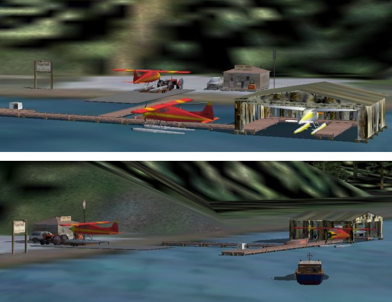Qsh9_59 === Cylq === La Tuque Airfield And Pullout, Québec Bush Sceneries For Fs2004 Not T — 1