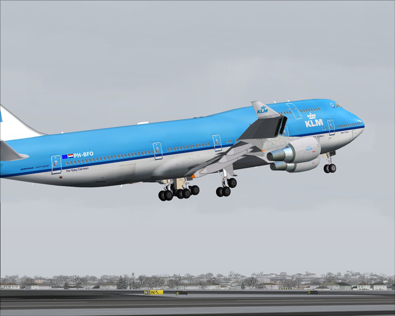 Project Opensky Boeing 747-400 Combi For Fs2002/4 Exclusively Klm Boeing 747-406M Photorea