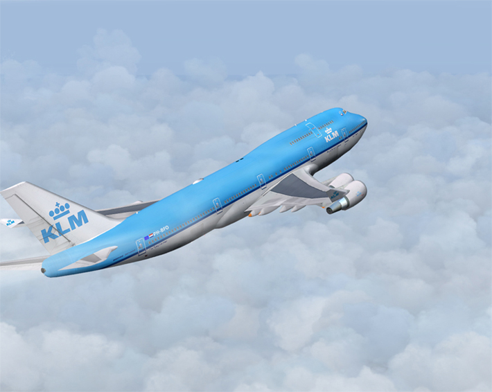 Project Opensky Boeing 747-400 Combi For Fs2002/4 Exclusively Klm Boeing 747-406M Photorea