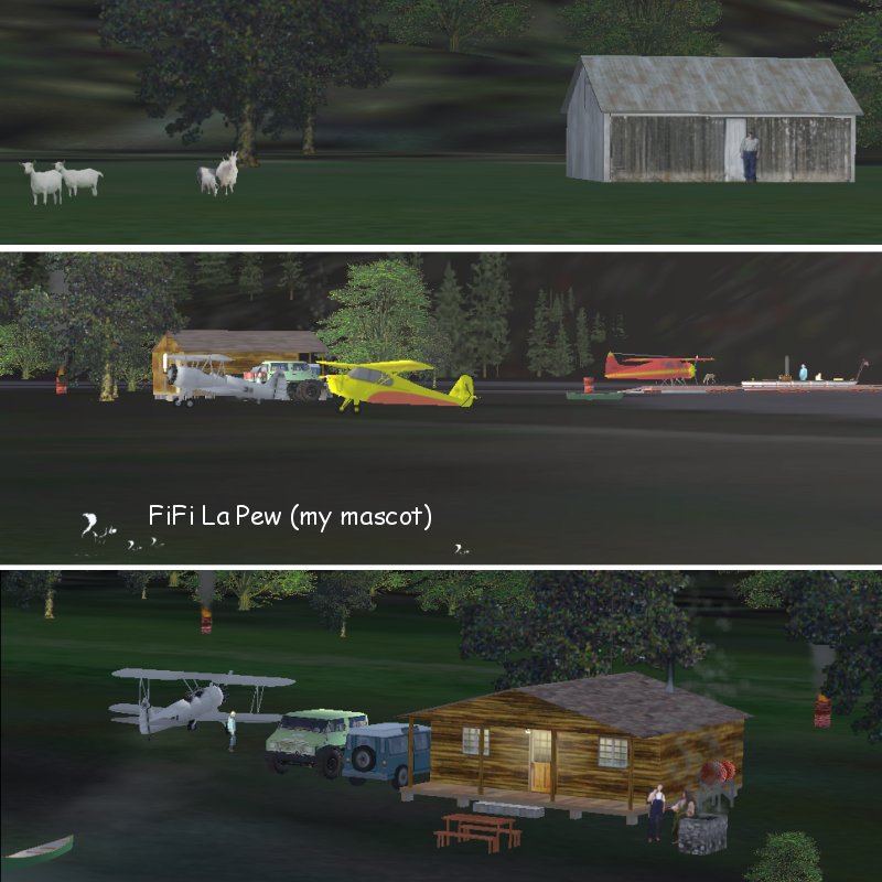 Kff2_Upgrade === Sandmanns Hideaway === Misty Fjords Scenery, Fs2004 This Is An Upgrade To