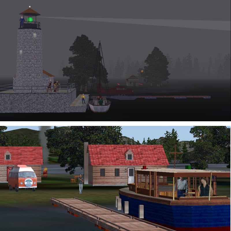 Kff3 === Annette Lighthouse, Annette Island === Misty Fjords Scenery, Fs2004 I Made This S
