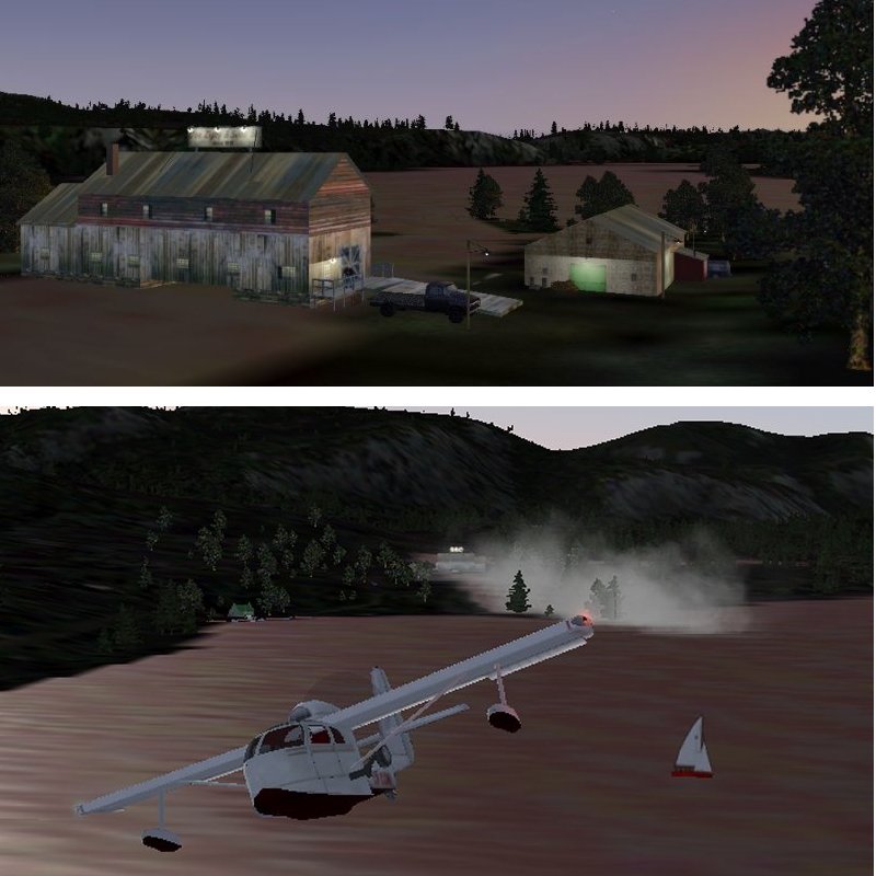Kff5 === Loring Watermill === Misty Fjords Scenery, Fs2004 I Made This Scenery In Beautyfu — 1