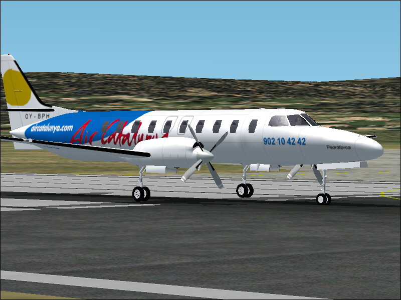 Fs2004 Fairchild/Swearingen Sa227Ac Metroliner Iii Air Catalunya Air Catalunya Is A Airlin