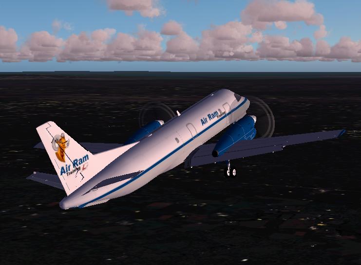 Air Ram Introduces The First Trainer Aircraft Of The Air Ram Fleet The Saab 340, Model Des