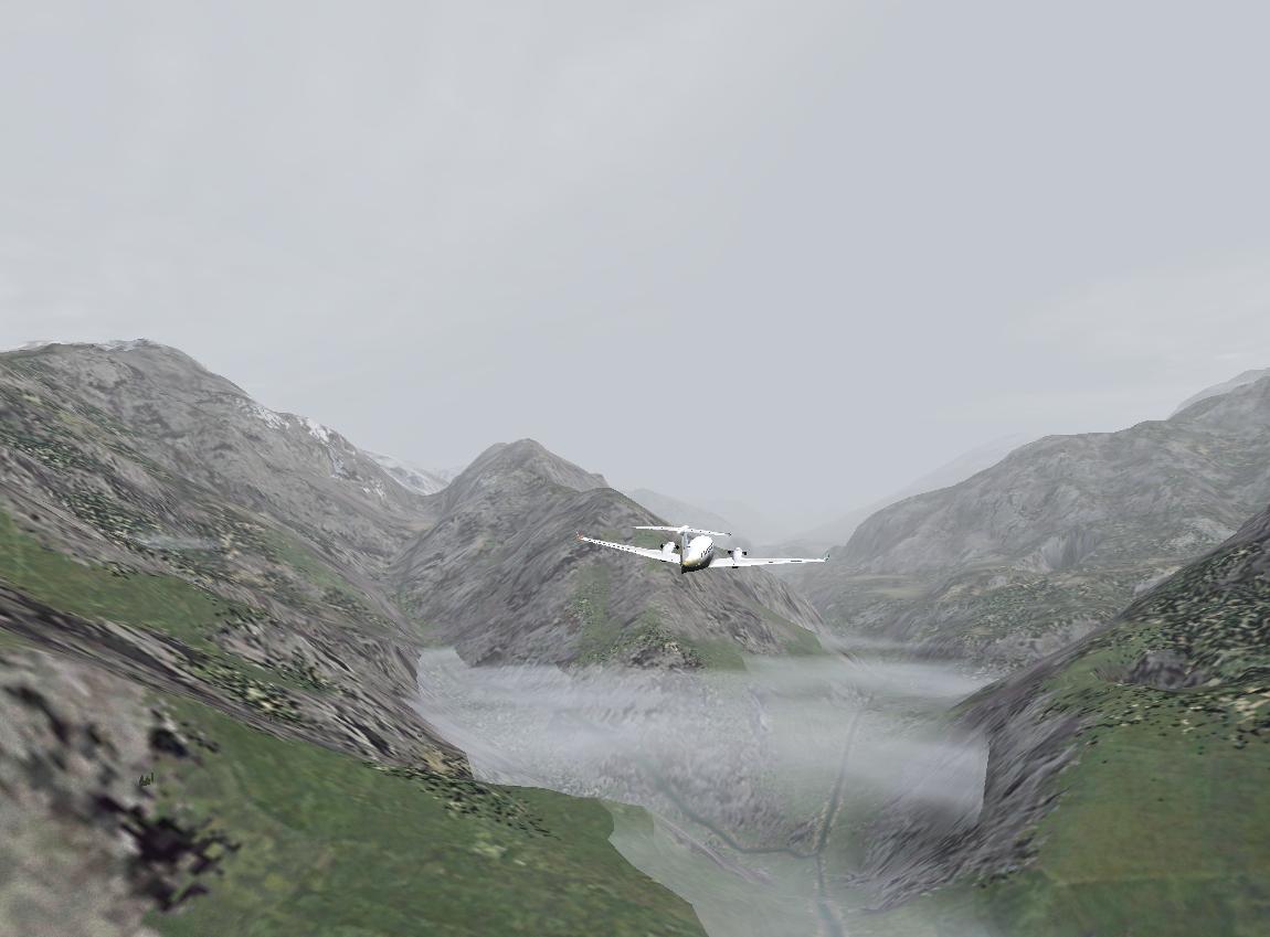 Challenging Landing Into Lukla Airport Nepal
