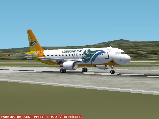 Fs2002/Fs2004 A320-214 Cebu Pacific Air (F-Wwid)