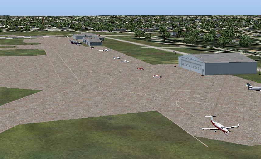 Fs2004 Scenery-T.f.green State Airport(Kpvd): July, 1931, Hillsgrove State Airport, Locate — 1
