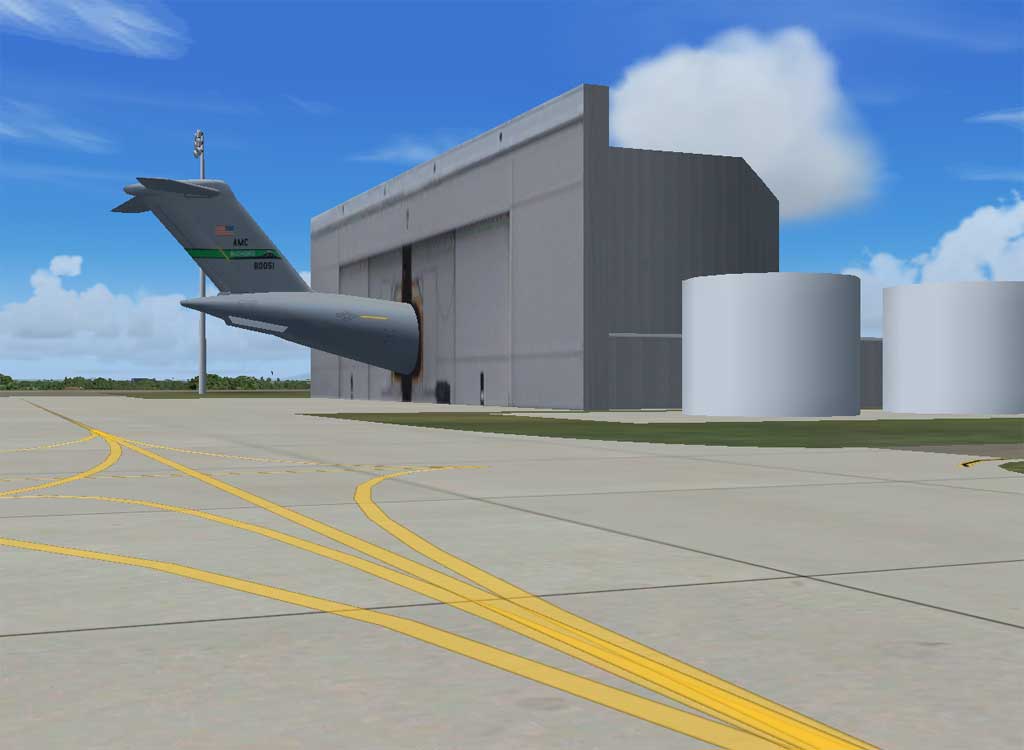 Fs2004 Scenerymcchord Afb (Ktcm),Washington State