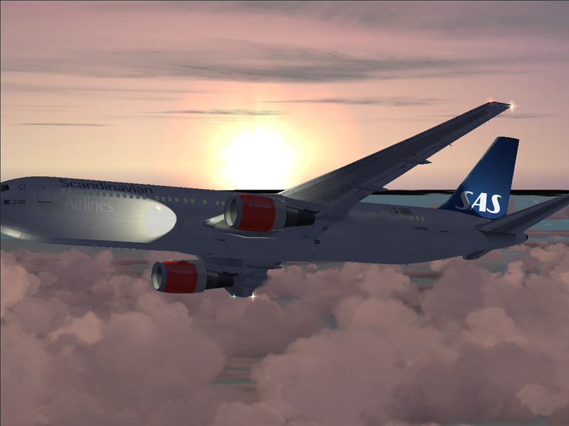 Posky 767-300 V4 For Fs2004 A Repaint Of The Posky 767-300 Painted In The Colours Of Scand