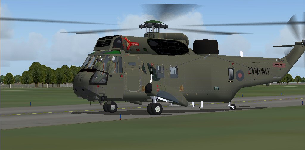 Fs2004 Westland Seaking Mk48 : The Sea King Helicopters Of The Raf Search And Rescue Aircr
