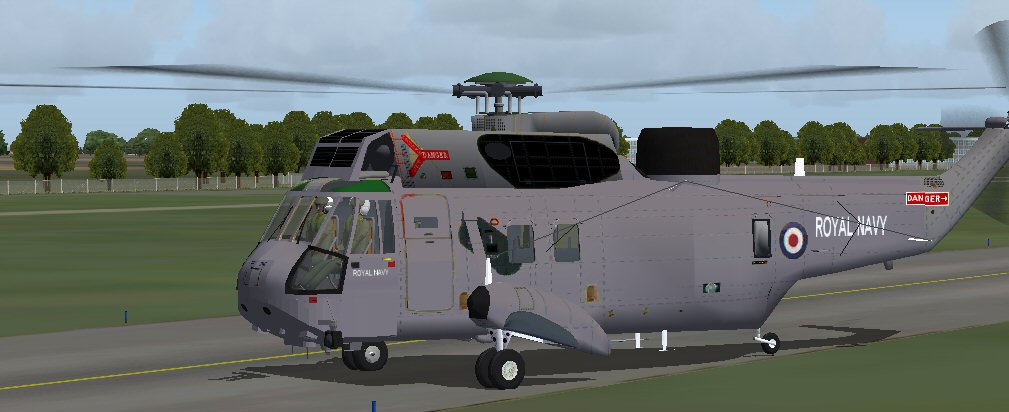 Fs2004 Westland Seaking Mk48 : The Sea King Helicopters Of The Raf Search And Rescue Aircr