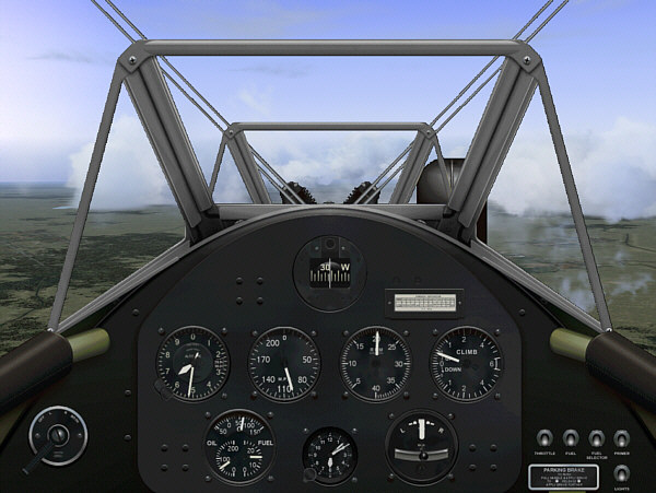 Fs2004 Exclusively - Stearman Kaydet And Eagle Field Scenery This Is A Mostly New Model Fo