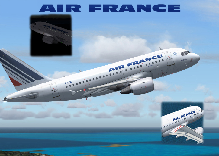 Ifdg Airbus A318 Air France- Ifdg Is Proud To Present The Airbus A318