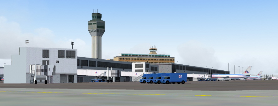 Luis Munoz Marin International Airport, San Juan, Puerto Rico - V3 For Fs2004 By John Youn