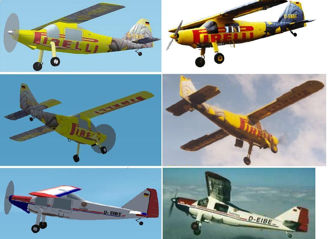 2 Versions Fs2004 Textures For Ai-Plane Dornier Do 27