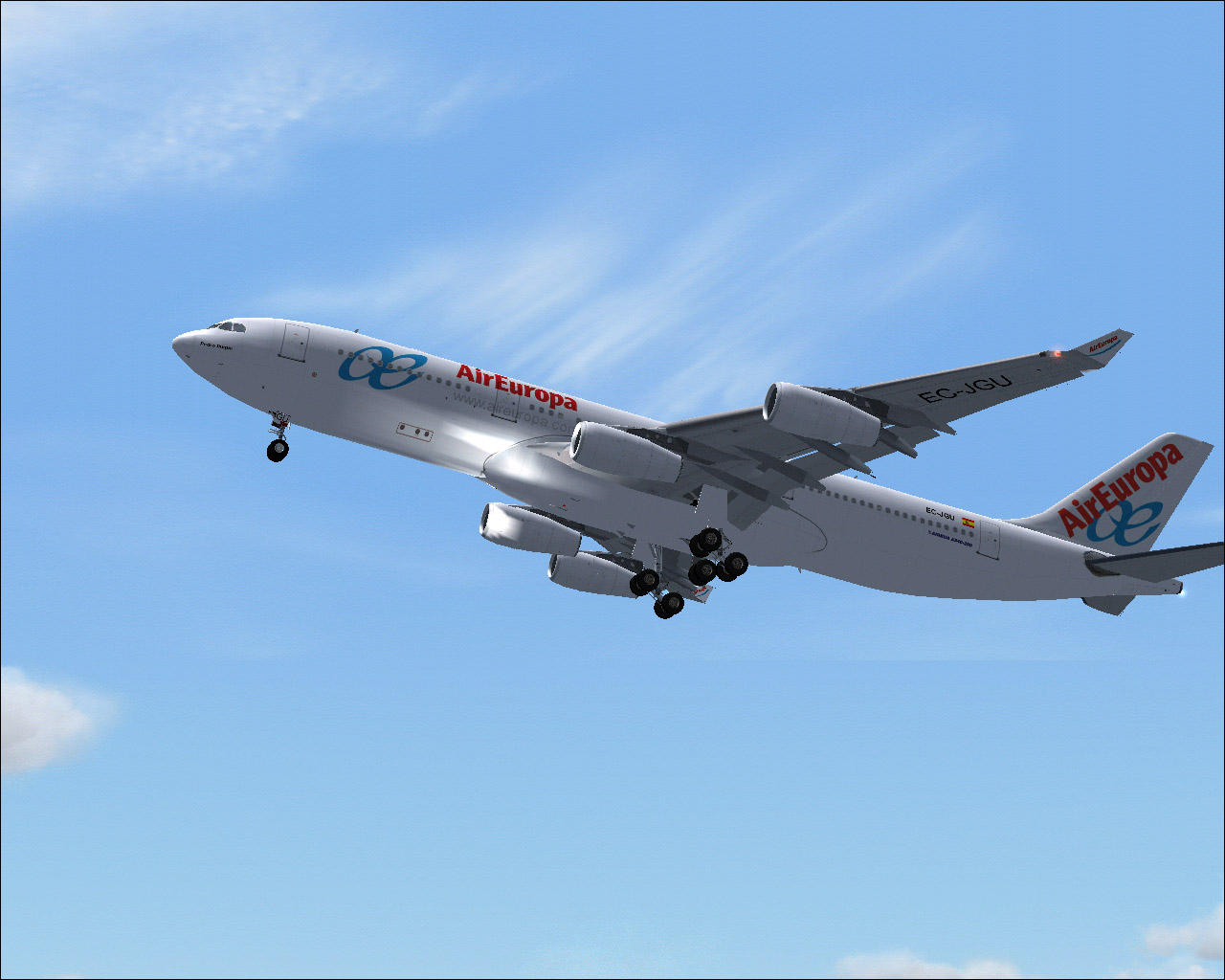 Project Opensky Airbus A340 Version 1 For Fs2004 Exclusively