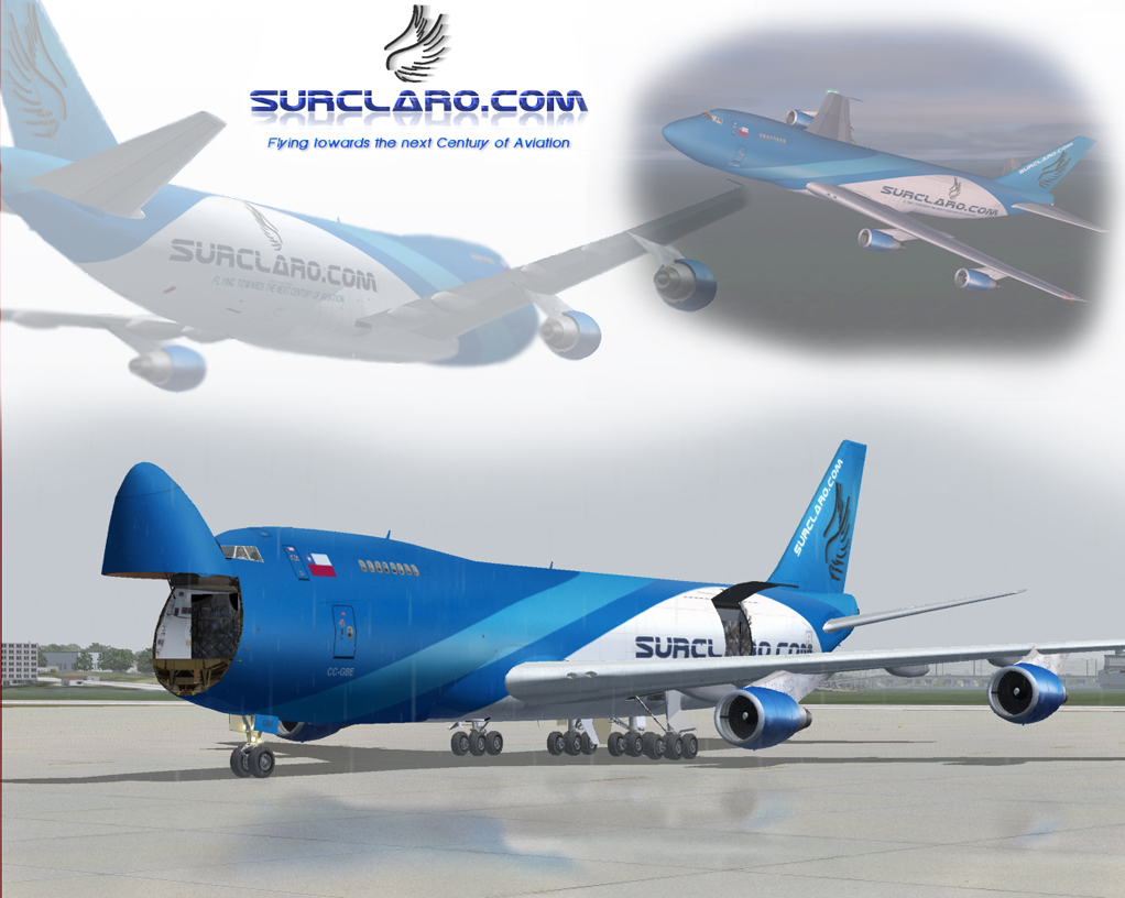 Cargo Boeing 747-200F For Fs2002/2004